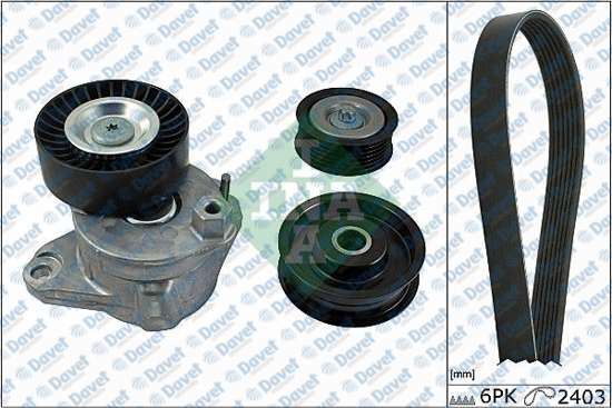 INA 529003410 V Kayis Seti W203 05-07 W204 07-14 C209 05-09 C219 04-10 W211 05-08 W212 09-11 W463 09> Sprinter 06-13 W639 07>